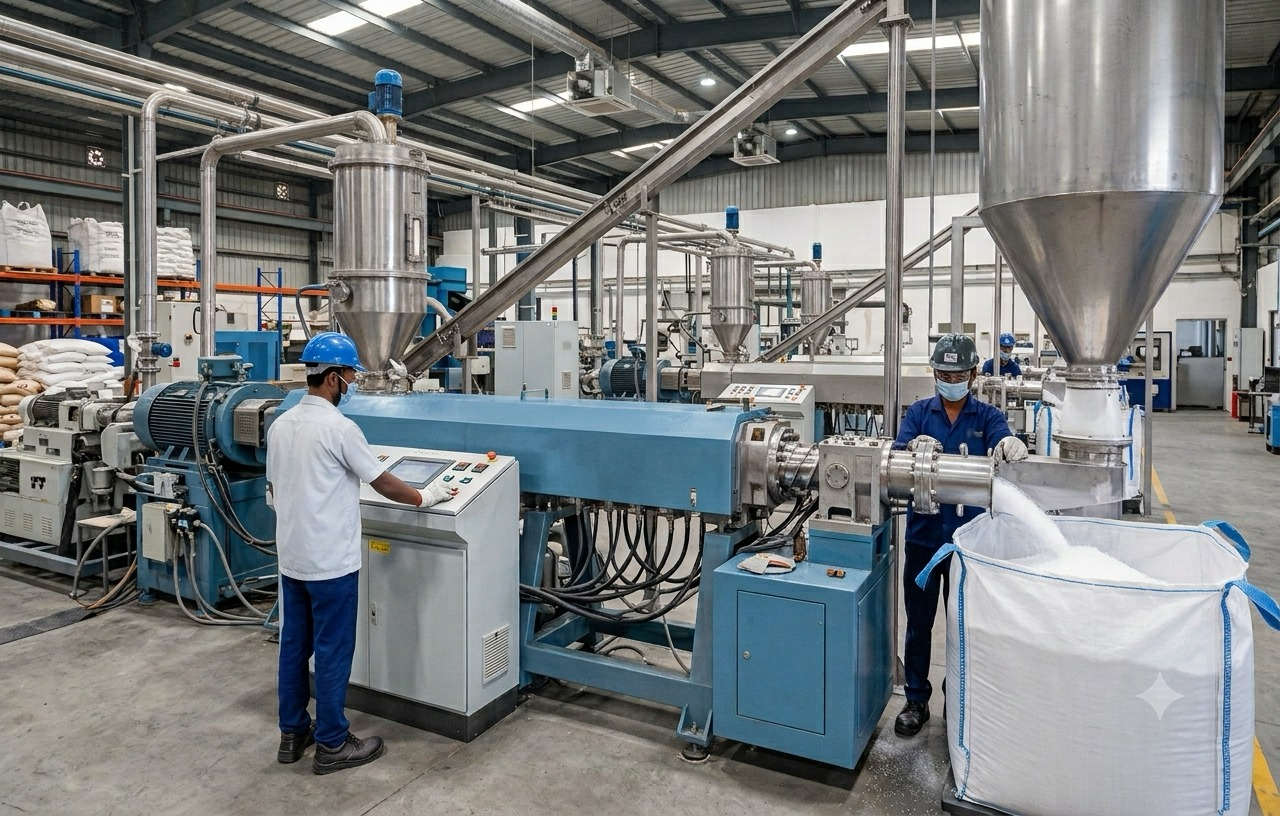 Leo Impex polymer production plant