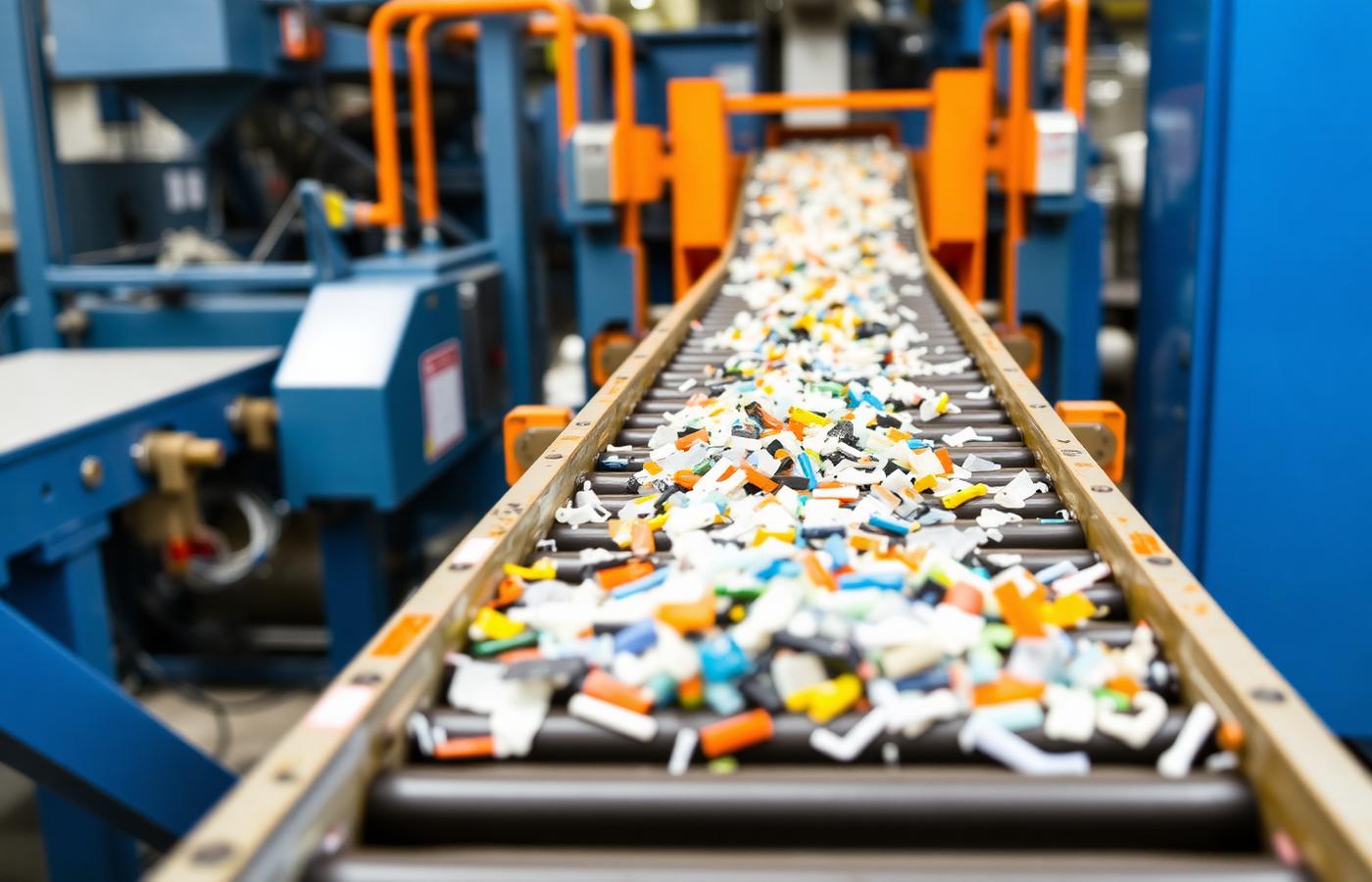 Recycling conveyor